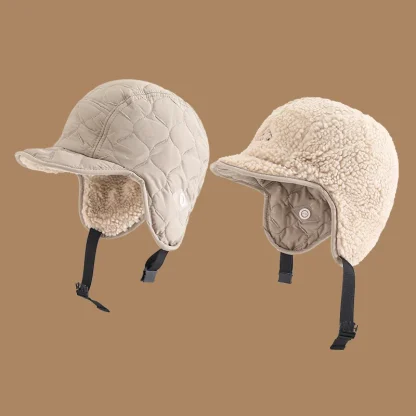 Warm Brim Ushanka with Reversible Design - Image 8