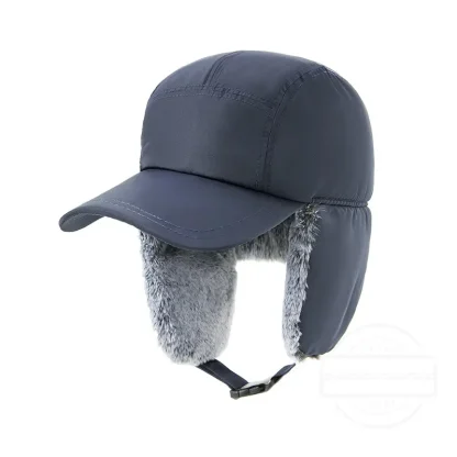 Cozy Buckled Ear Flaps Trapper Hat - Image 2