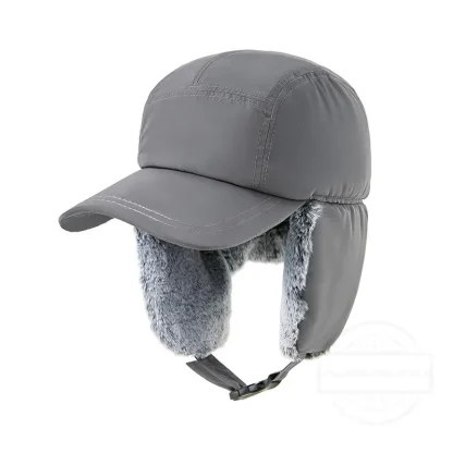 Cozy Buckled Ear Flaps Trapper Hat - Image 3