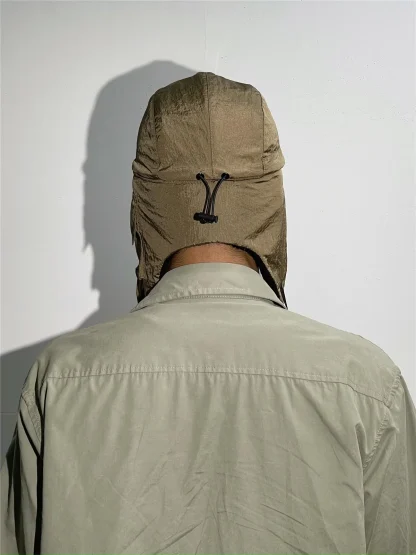 Thickened Aviator Hat with Brim - Image 3