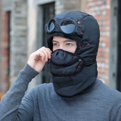 Trapper Hat with Mask and Goggle