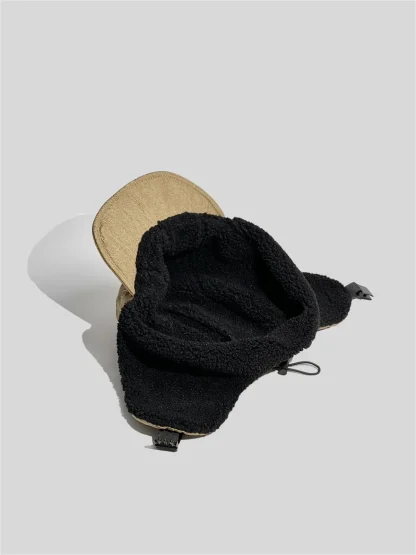 Thickened Aviator Hat with Brim - Image 13