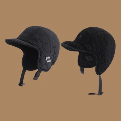 Warm Brim Ushanka with Reversible Design - Image 5