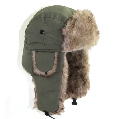 Rustic Aviator Hat with Ear Flaps - Image 7