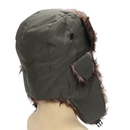 Rustic Aviator Hat with Ear Flaps - Image 9