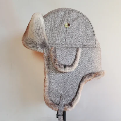 Stylish Trapper Hat with Thick Fleece - Image 3
