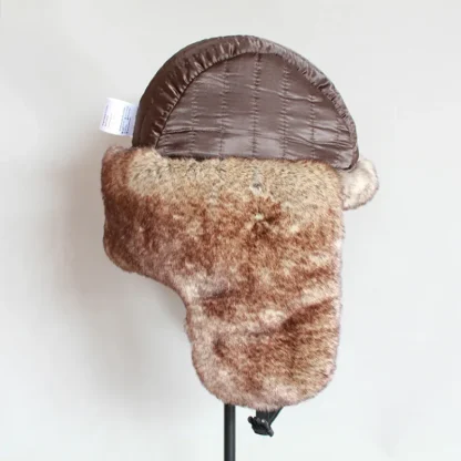 Thick Warm Ear Flaps Trapper Hat for Winter - Image 5