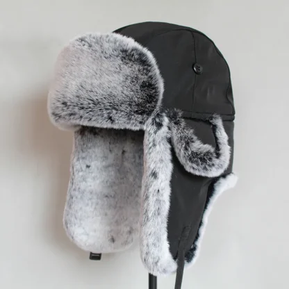 Thick Warm Ear Flaps Trapper Hat for Winter