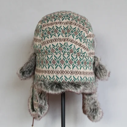 Durable Trapper Hat with Stylish Pattern - Image 3