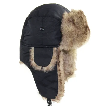 Rustic Aviator Hat with Ear Flaps - Image 4