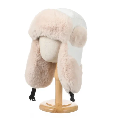 Aviator Hat with Buckled Ear Protection - Image 6