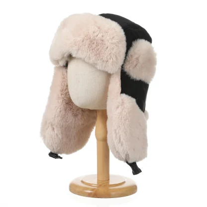 Aviator Hat with Buckled Ear Protection - Image 7