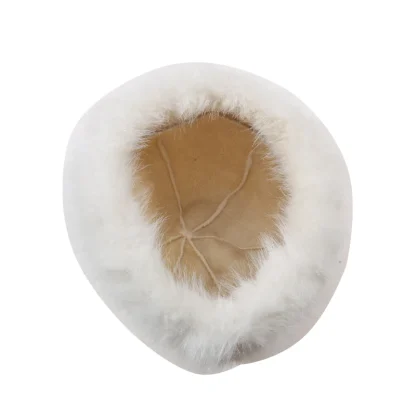 Solid Color Plush Faux Fur Ushanka - Image 13