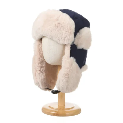 Aviator Hat with Buckled Ear Protection