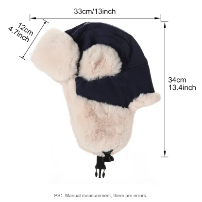 Aviator Hat with Buckled Ear Protection - Image 11