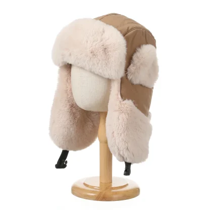 Casual Warm Trapper Hat with Ear Flaps - Image 4