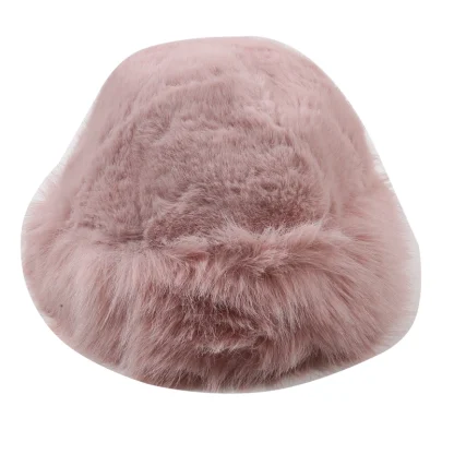 Solid Color Plush Faux Fur Ushanka - Image 7