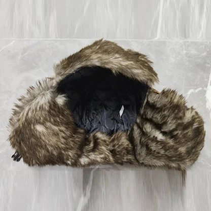 Waterproof Aviator Hat with Camouflage Print - Image 6