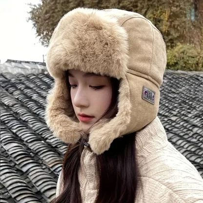 Trapper Hat with Thermal Foldable Ear Flaps