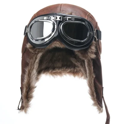 Rugged Warm Trapper Hat with Goggle - Image 7