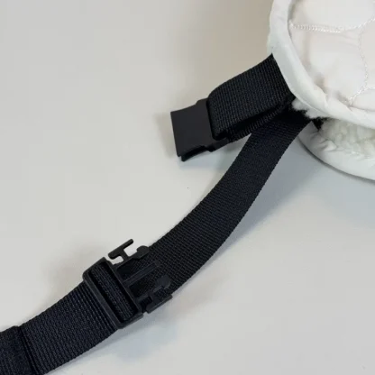 Waterproof Quilted Trapper Hat with Brim - Image 13