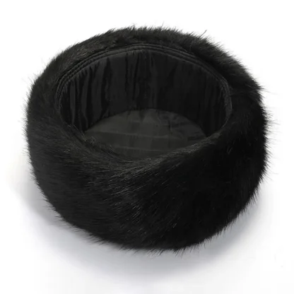 Foldable Ear Flaps Ushanka with Faux Fur - Image 10