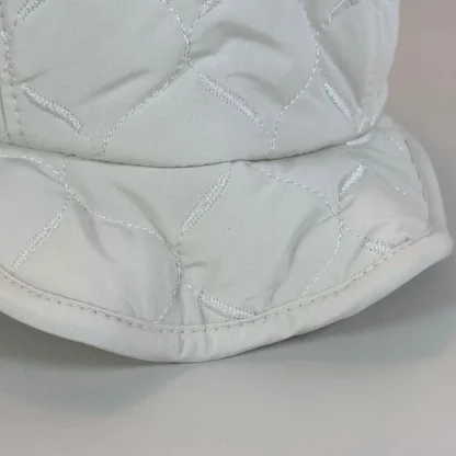 Waterproof Quilted Trapper Hat with Brim - Image 14