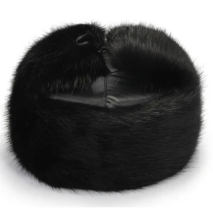 Foldable Ear Flaps Ushanka with Faux Fur