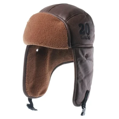 Fleece Lined Aviator Hat with Goggle - Image 9